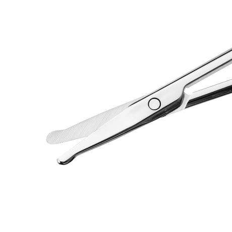 Snippex SS57 Cuticle Scissors - arranged with the included components on a white background