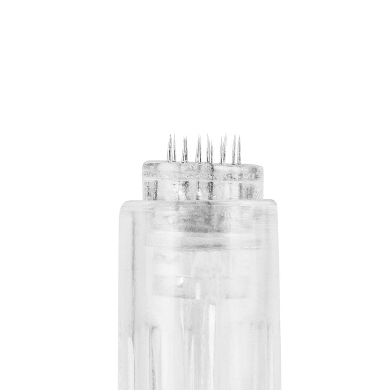 Syis 03 Microneedling Pen White & Red - microneedling pen isolated on a white background