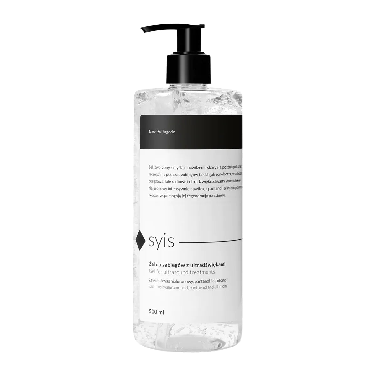 Syis Dermo Lift & Peel Gold Skin Scrubber With Syis Cosmetics - isolated on a white background