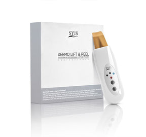 Syis Dermo Lift & Peel Skin Scrubber Gold - isolated on a white background