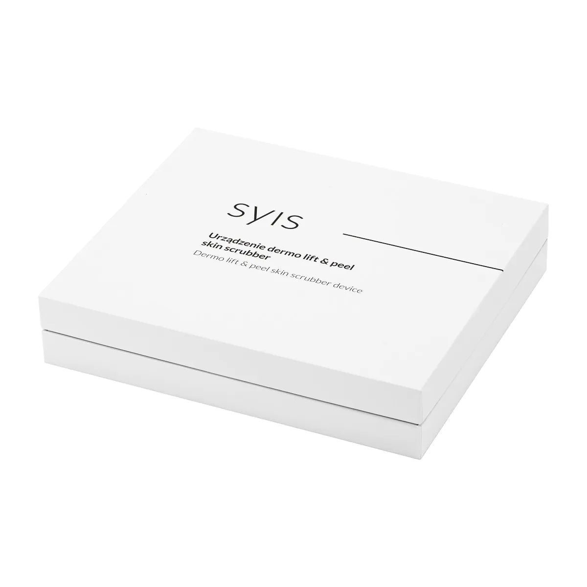 Syis Dermo Lift & Peel Skin Scrubber Gold - isolated on a white background