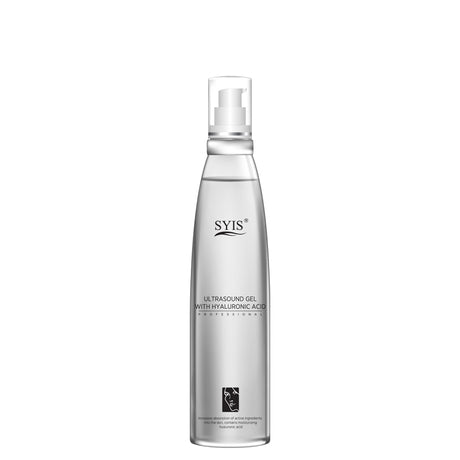 Syis Ultrasound Gel With Hyaluronic Acid 200ml - complete device isolated on a white background
