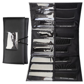 Toni&Guy Carbon Combs Set N-20 9pcs - isolated on a white background