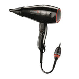 Valera 8500 Ionic Rotocord Hair Dryer Black - styling tool shown on a white background