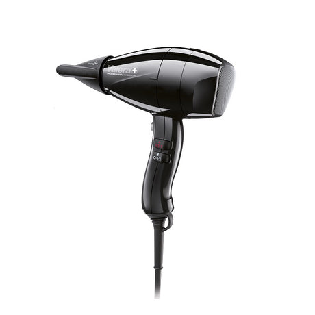 Valera 9600 Ionic Rotocord Hair Dryer Black - styling tool shown on a white background