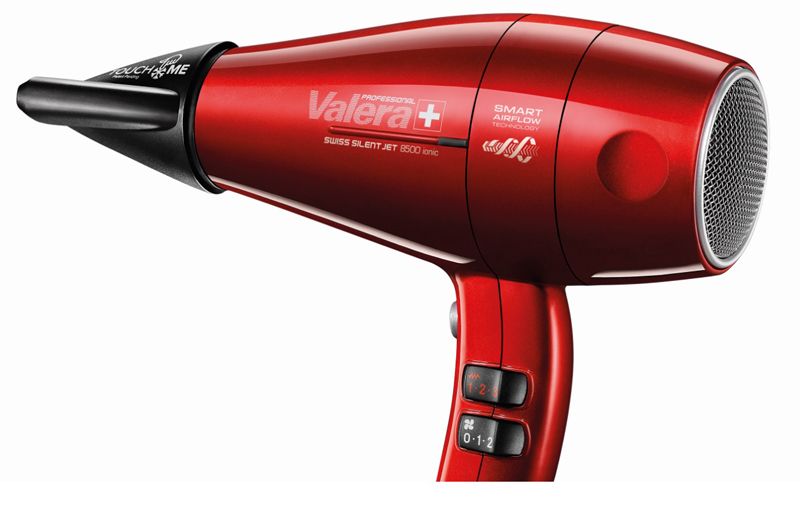 Valera Silent Jet 8500 Ionic RC Hair Dryer - styling tool shown on a white background