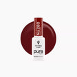 Victoria Vynn Pure Vegan Creamy Hybrid 280 Maple Red bottle with a glossy deep red colour swatch