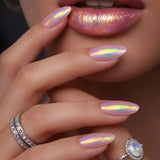 Victoria Vynn Aurora Nail Dust - colour shown on manicured nails