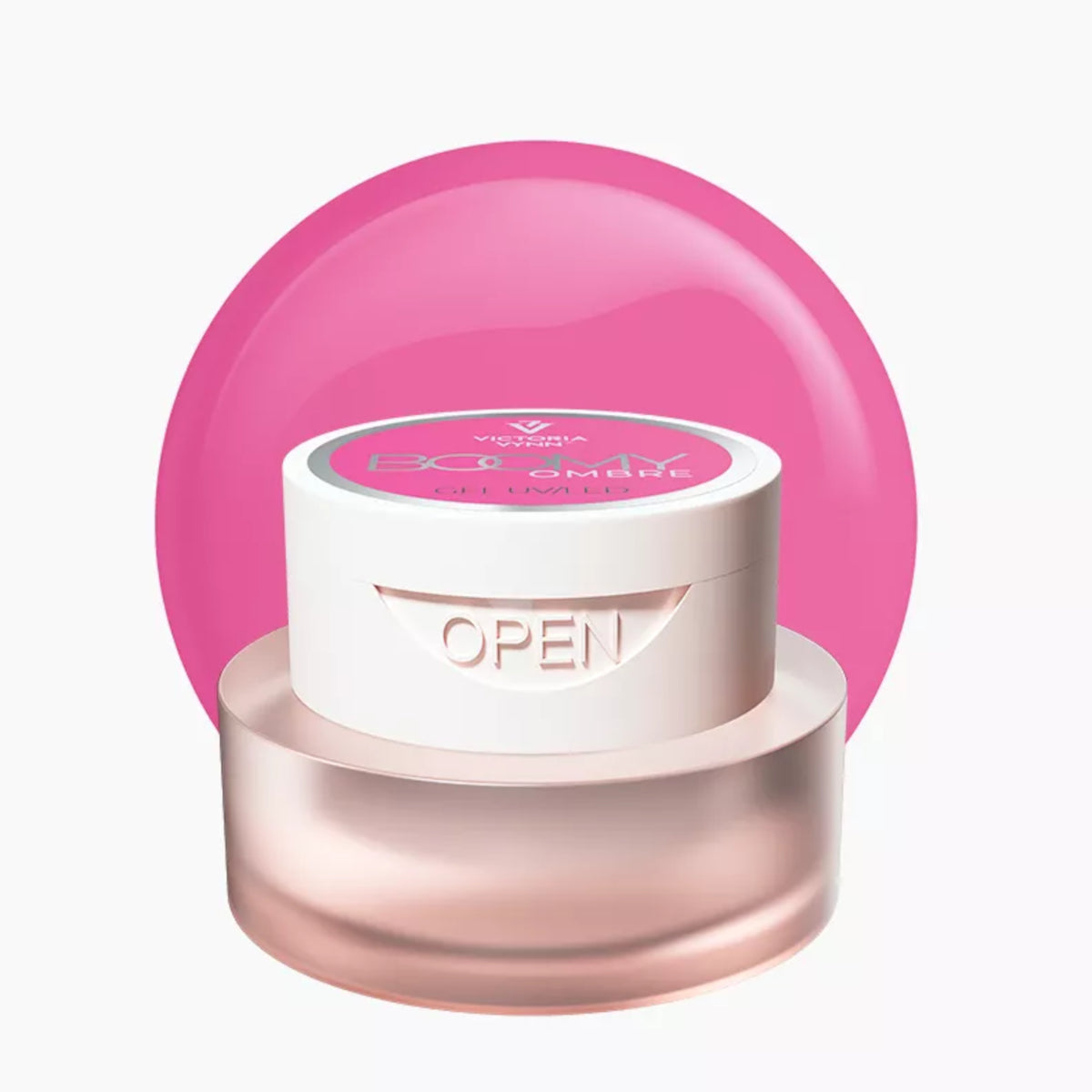 Victoria Vynn Boomy Ombre Gel UV/LED Magenta - product colour shown on a white background
