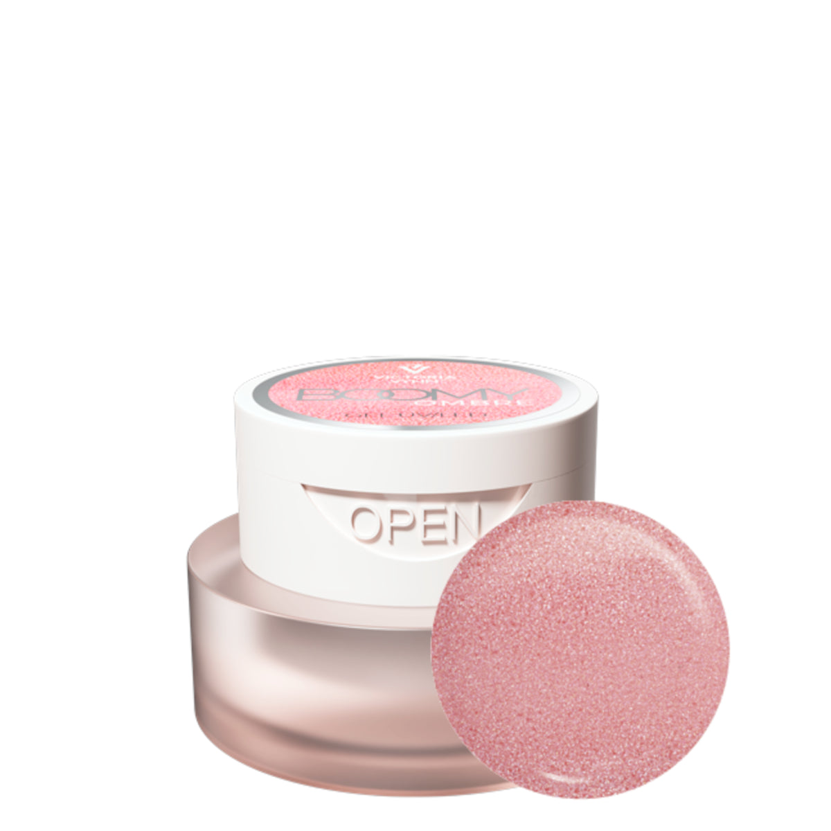 Victoria Vynn Boomy Ombre Gel UV/LED Shimmer Nude - product colour shown on a white background