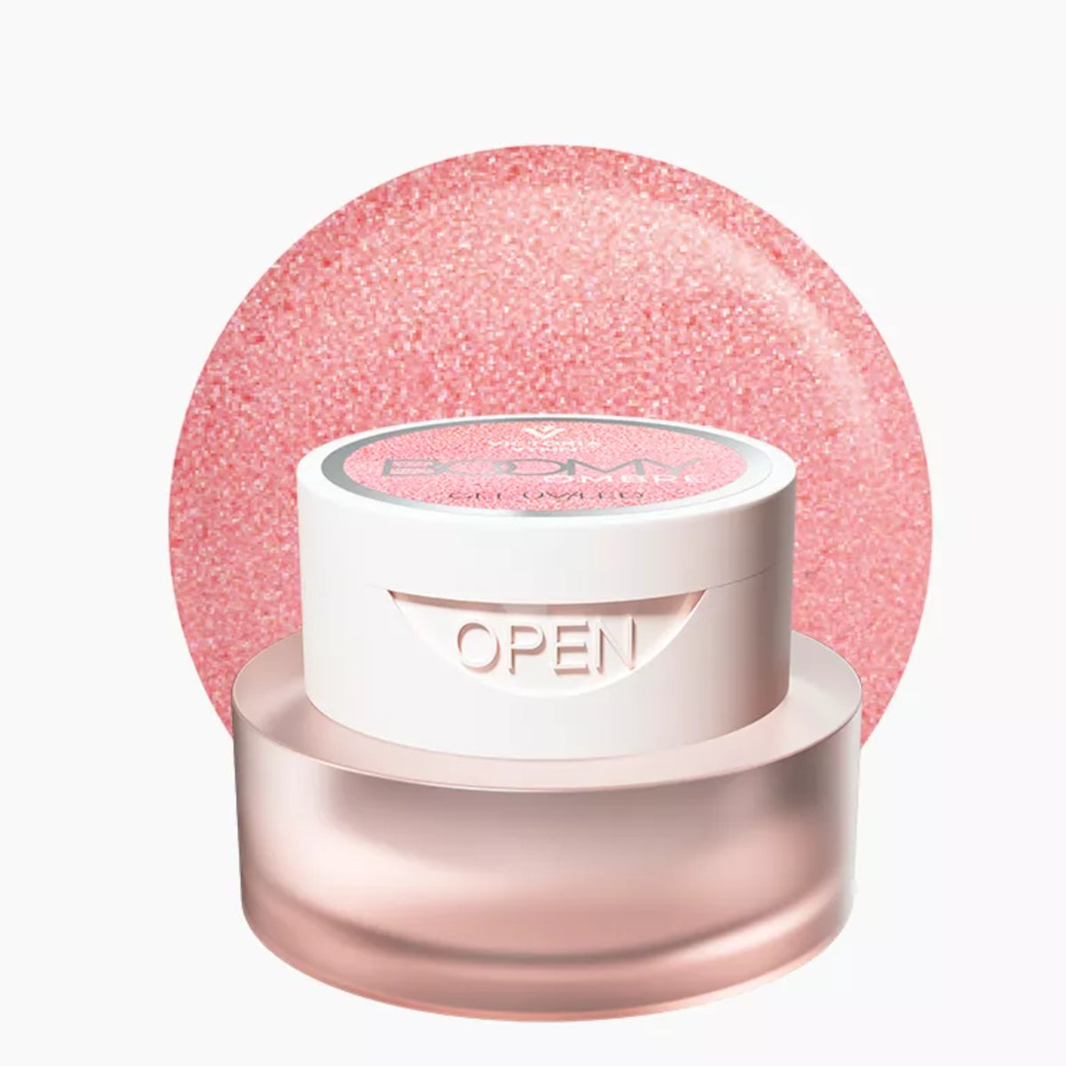 Victoria Vynn Boomy Ombre Gel UV/LED Shimmer Nude - product colour shown on a white background
