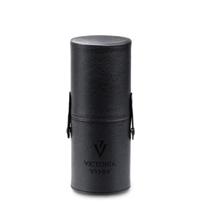 Victoria Vynn Brush Case - Black - isolated on a white background