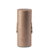 Victoria Vynn Brush Case - Gold - isolated on a white background