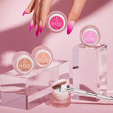 Victoria Vynn Boomy Ombre Gel UV/LED Magenta - colour shown on manicured nails