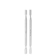 Victoria Vynn Double Ended Cuticle Pusher - stainless-steel cuticle pusher with the working tip visible on a white background