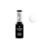Victoria Vynn Gel Polish Color 001 Flawless White - product colour shown on a white background