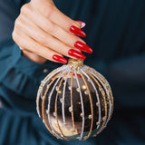 Victoria Vynn Gel Polish Color 301 Locked in Red - shade swatches shown beside the product