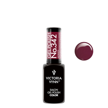 Victoria Vynn Gel Polish Color 342 Always - product colour shown on a white background