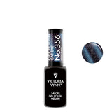 Victoria Vynn Gel Polish Color 356 Cat Eye Night Flash - product colour shown on a white background