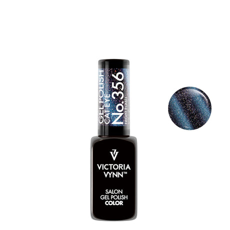 Victoria Vynn Gel Polish Color 356 Cat Eye Night Flash - product colour shown on a white background