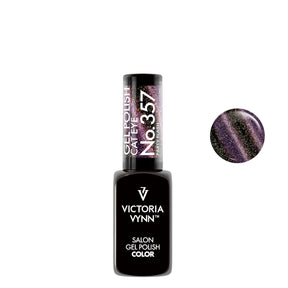 Victoria Vynn Gel Polish Color 357 Cat Eye Party Flash - product colour shown on a white background
