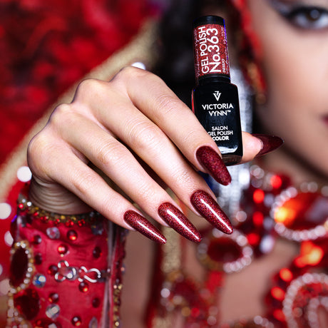Victoria Vynn Gel Polish Color 363 Desejo - colour shown on manicured nails