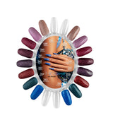 Victoria Vynn Gel Polish Color 365 Divertida - shade swatches shown beside the product