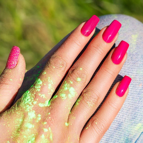 Victoria Vynn Gel Polish Color 378 Delulu - colour shown on manicured nails