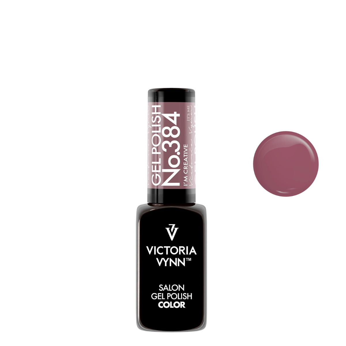 Victoria Vynn Gel Polish Color 384 I`m Creative - product colour shown on a white background