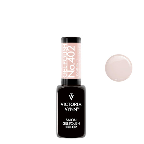 Victoria Vynn Gel Polish Color 402 Naked Truth - product colour shown on a white background