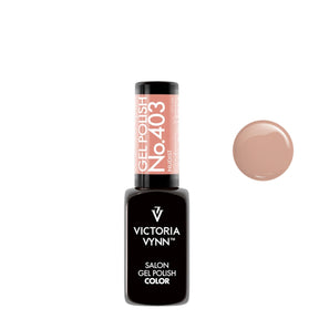 Victoria Vynn Gel Polish Color 403 Nudist - product colour shown on a white background