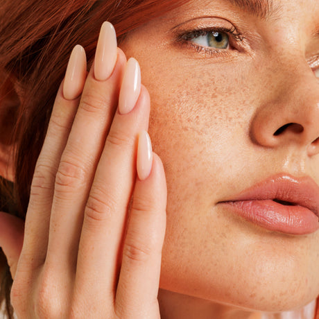 Victoria Vynn Gel Polish Color 403 Nudist - colour shown on manicured nails