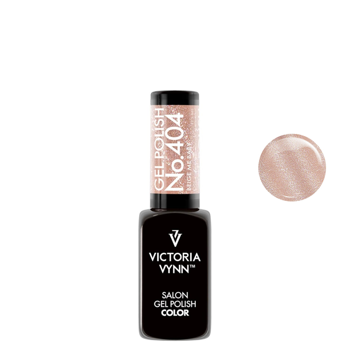 Victoria Vynn Gel Polish Color 404 Beige Me Baby - product colour shown on a white background