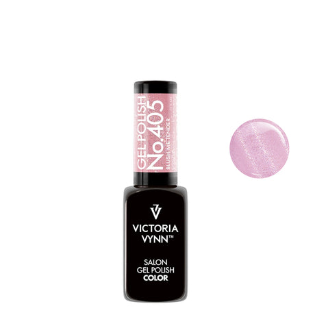 Victoria Vynn Gel Polish Color 405 Blush Me Tender - product colour shown on a white background