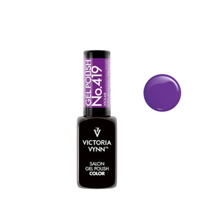 Victoria Vynn Gel Polish Color 419 Violab - product colour shown on a white background