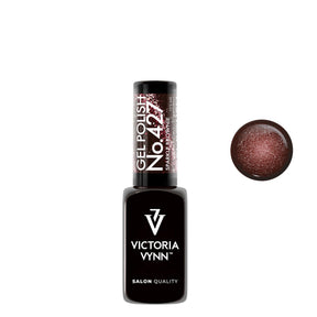 Victoria Vynn Gel Polish Color 427 Sparkle Brownie - product colour shown on a white background