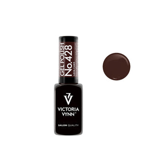 Victoria Vynn Gel Polish Color 428 Lava Cake - product colour shown on a white background