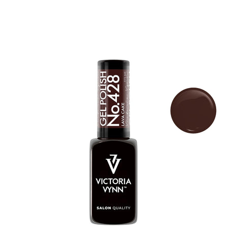 Victoria Vynn Gel Polish Color 428 Lava Cake - product colour shown on a white background