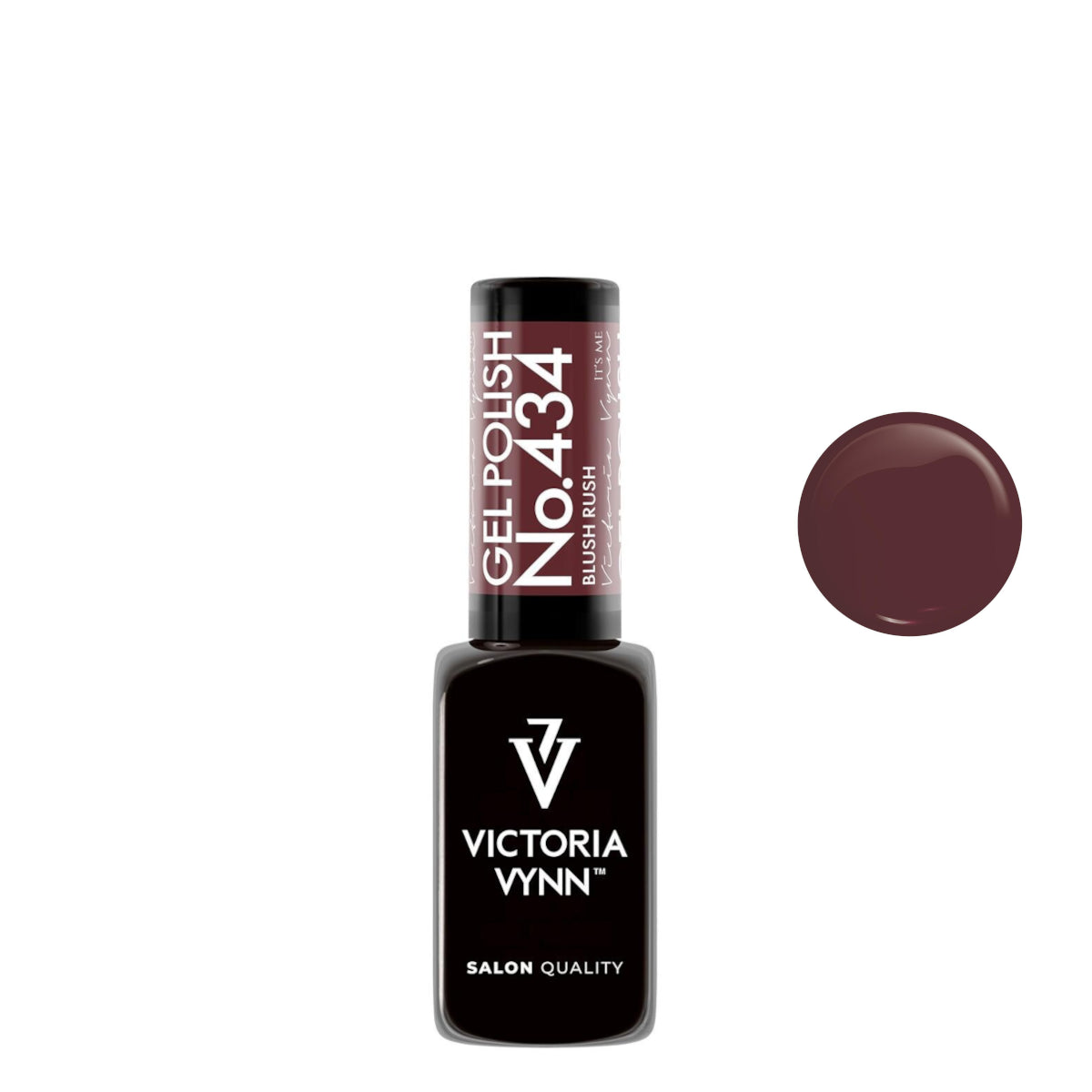 Victoria Vynn Gel Polish Color 434 Blush Rush - product colour shown on a white background
