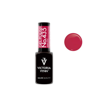 Victoria Vynn Gel Polish Color 435 Berry Hot - product colour shown on a white background