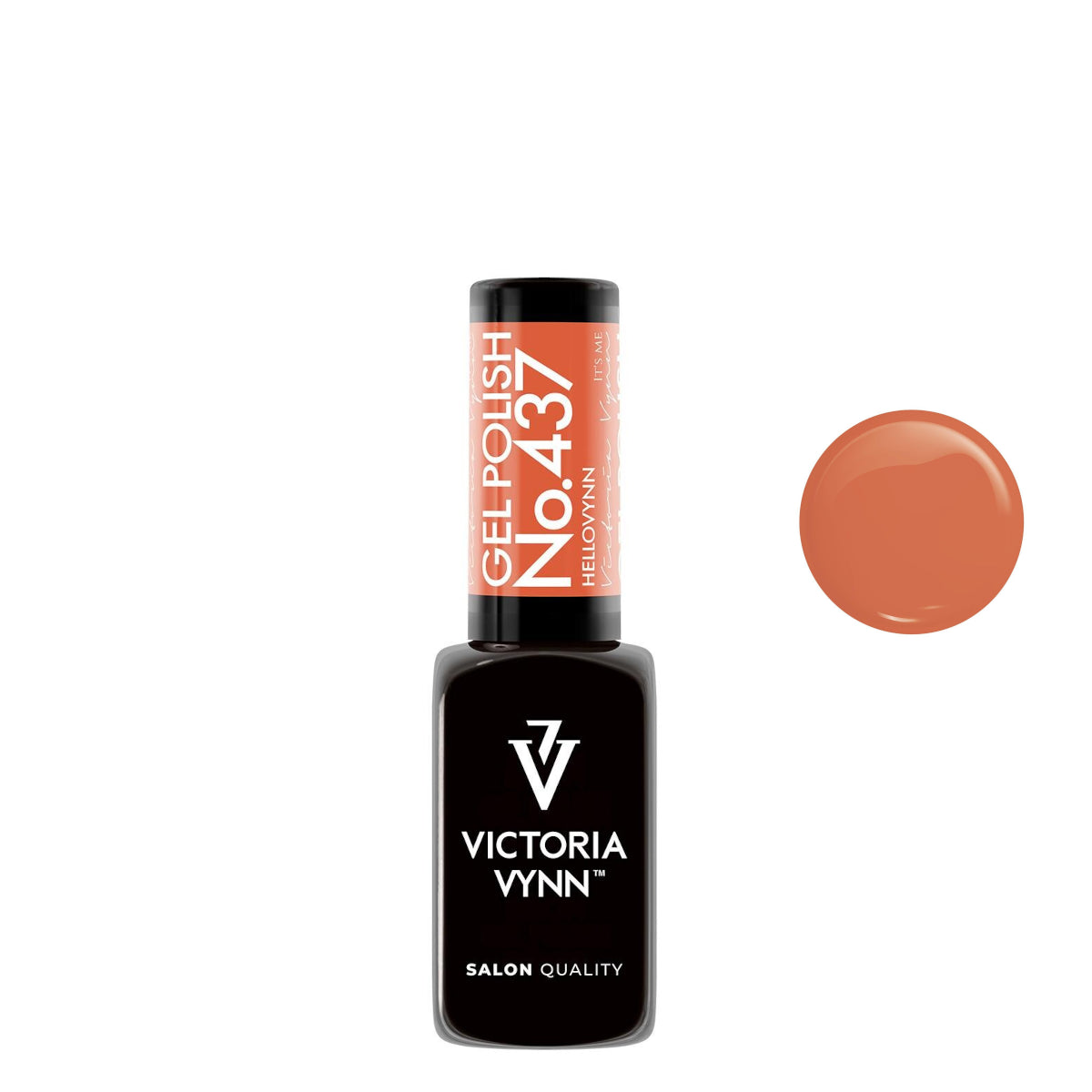 Victoria Vynn Gel Polish Color 437 HelloVynn - product colour shown on a white background