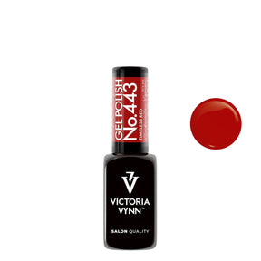 Victoria Vynn Gel Polish Color 443 Timeless Red - product colour shown on a white background