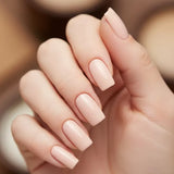 Victoria Vynn Gel Polish Color 445 Flat White - colour shown on manicured nails