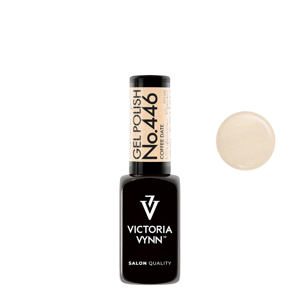 Victoria Vynn Gel Polish Color 446 Coffee Date - product colour shown on a white background