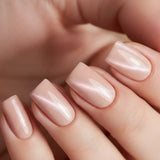 Victoria Vynn Gel Polish Color 448 Milky Latte - colour shown on manicured nails