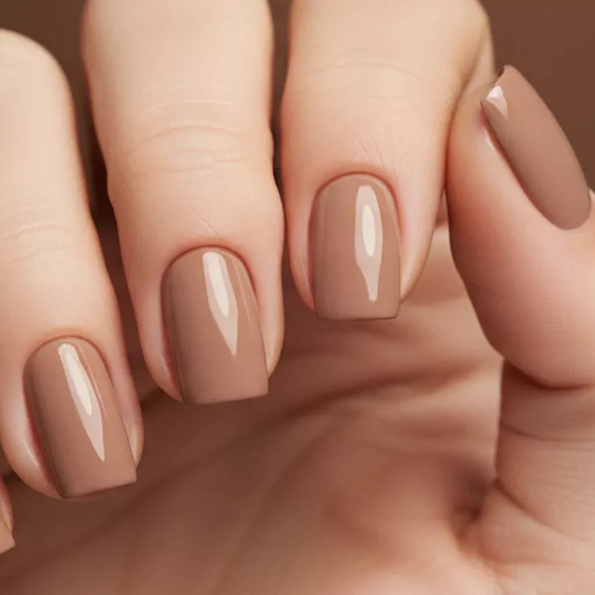 Victoria Vynn Gel Polish Color 450 Frappe Please - colour shown on manicured nails