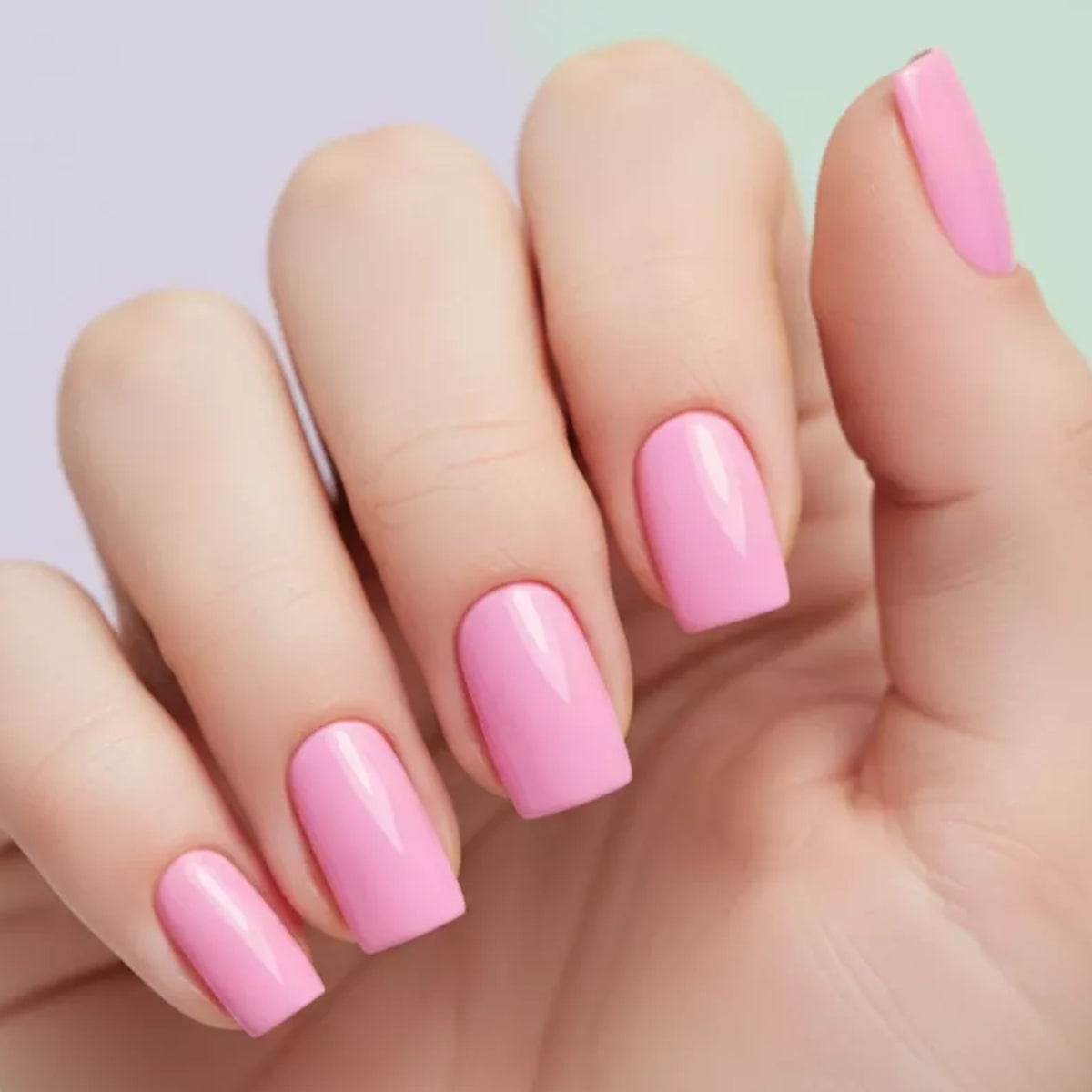 Victoria Vynn Gel Polish Color 457 Pink Praline - colour shown on manicured nails