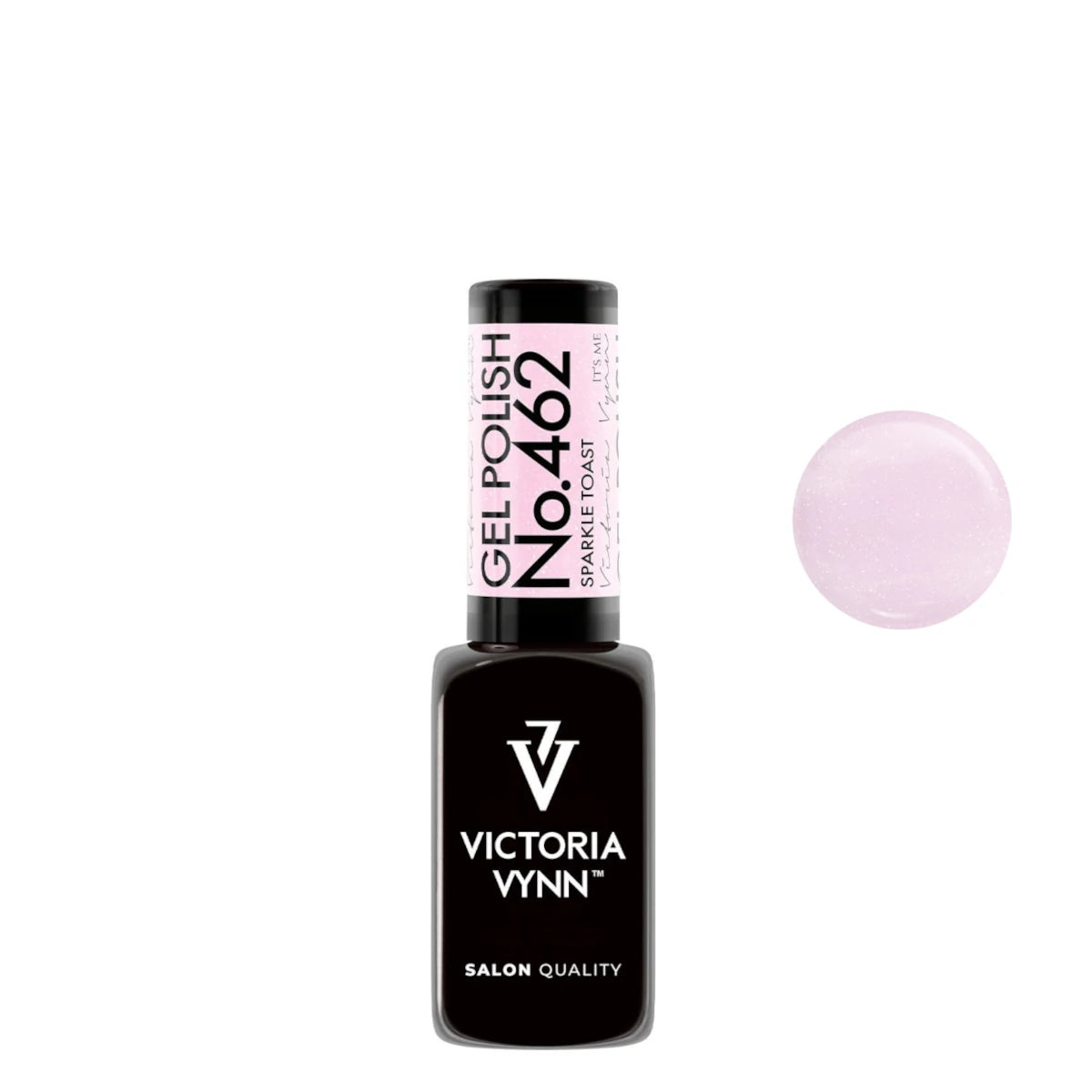 Victoria Vynn Gel Polish Color 462 Sparkle Toast - product colour shown on a white background