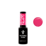 Victoria Vynn Gel Polish Color 470 Unstable P!nk - product colour shown on a white background