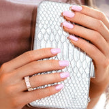Victoria Vynn Gel Polish Mega Base Blink Pink - colour shown on manicured nails